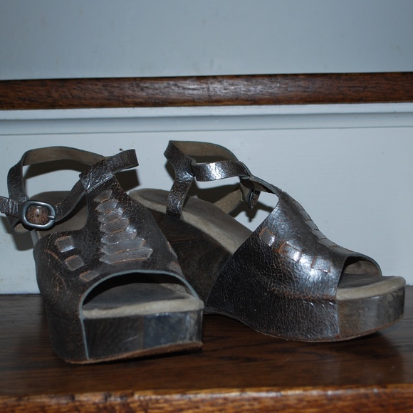 Calleen Cordero Platform Sandals shoes size 7.5 - Picture 2 of 5